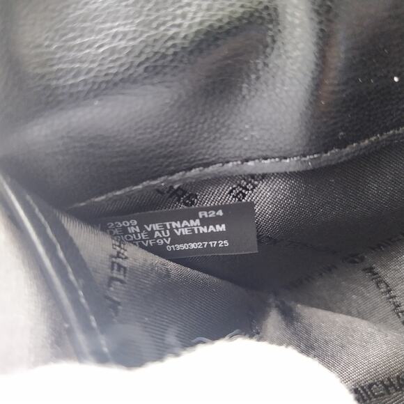 Michael Kors Jet Set Travel Black Quilted Leather Trifold Wallet - NWT $298 - Picture 12 of 16